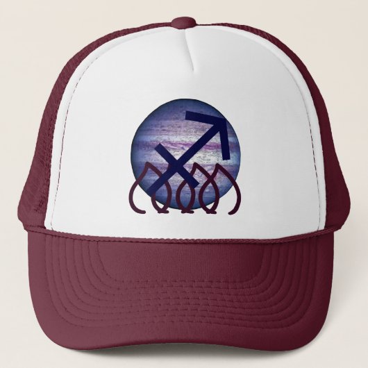 Boogschutter Trucker Pet (Voorkant)