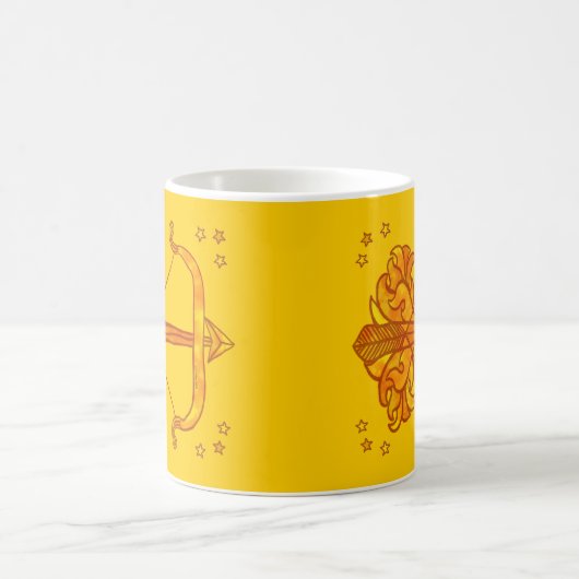 Boogschutter Verjaardag aangepaste mokken (Center)