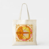 Boogschutter Verjaardag canvas tassen (Achterkant)