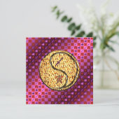 Boogschutter & Vuur Tijger Kaart (Staand voorkant)