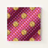 Boogschutter & Vuur Tijger Notitieboek (Achterkant)