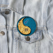 Boogschutter & Water Konijn Ronde Button 7,6 Cm (In situ)