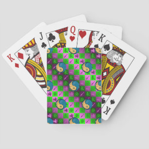 Boogschutter & Watergeit Pokerkaarten