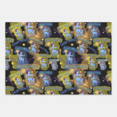 Boogschutter Wrapping Paper Flat Sheet Set van 3 (Voorkant)