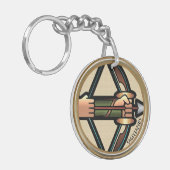 Boogschutter Z Sleutelhanger (Voorkant Links)