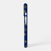 Boogschutter Zodiac + Astrologie Symbolen PTN Gld iPhone 16 Hoesje (Linkerkant)