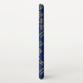 Boogschutter Zodiac + Astrologie Symbolen PTN Gld  iPhone Hoesje (Linkerkant)