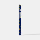 Boogschutter Zodiac + Astrologie Symbolen PTN Gld  iPhone Hoesje (Linkerkant)