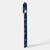 Boogschutter Zodiac + Astrologie Symbolen PTN Gld  iPhone Hoesje (Linkerkant)