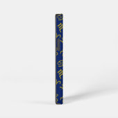 Boogschutter Zodiac + Astrologie Symbolen PTN Gld  iPhone Hoesje (Rechterkant)