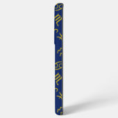 Boogschutter Zodiac + Astrologie Symbolen PTN Gld  Samsung Galaxy Hoesje (Linkerkant)