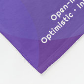 Boogschutter Zodiac Astrologie Teken Foto Geboorte Fleece Deken (Hoek)