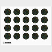 Boogschutter Zodiac Astrologisch Symbool Ronde Sticker (Vel)