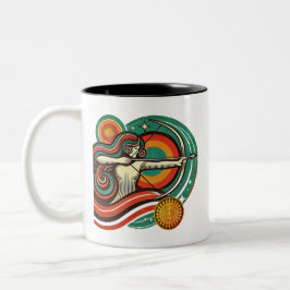 Boogschutter Zodiac Coffee Mok Vrouw Design