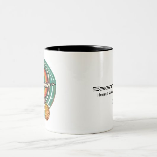 Boogschutter Zodiac Coffee Mok Vrouw Design (Center)