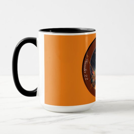 Boogschutter Zodiac  Dated Coffee Mok (Links)