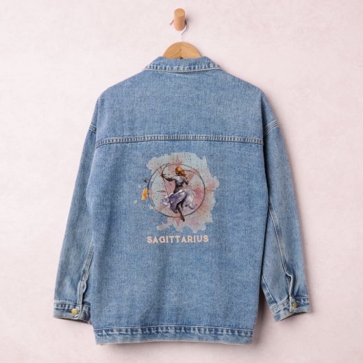 Boogschutter Zodiac Denim jas voor dames Denim Jacket (Hangar)