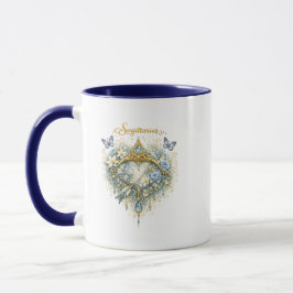 Boogschutter Zodiac Florale Hartmok – Elegante Ast Mok