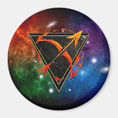 Boogschutter Zodiac Geschenk Astrologie Magneet (Voorkant)