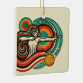 Boogschutter Zodiac Holiday Ornament gepersonalise (Rechts)