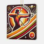 Boogschutter Zodiac Holiday Ornament gepersonalise (Links)