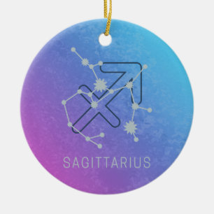 Boogschutter Zodiac Horoscoop Sterrenbeeld Keramisch Ornament