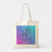 Boogschutter Zodiac Horoscoop Sterrenbeeld Tote Bag (Achterkant)