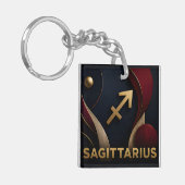 Boogschutter Zodiac Luxe Hemellich Astrologie Cade Sleutelhanger (Voorkant Links)
