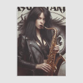 Boogschutter Zodiac Musicus Saxofoon Decoupage  Tissuepapier