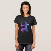Boogschutter Zodiac Neon T-Shirt (Voorkant volledig)