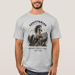 Boogschutter Zodiac Paard Heren T-Shirt