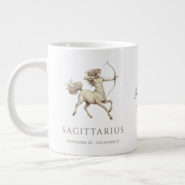 Boogschutter Zodiac Persoonlijke Naam & Geboorteda Grote Koffiekop