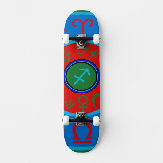 Boogschutter Zodiac Skateboard (Voorkant)