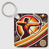 Boogschutter Zodiac Sleutelhanger  ontwerp (Voorkant)