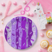 Boogschutter Zodiac Stripes Papieren Bordje (Feest)