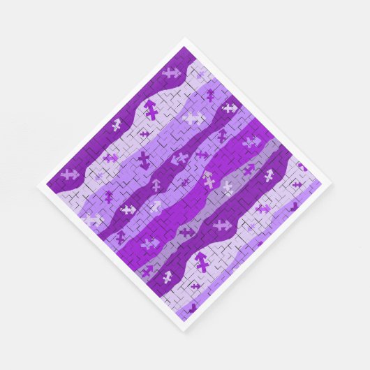 Boogschutter Zodiac Stripes Servet (Hoek)