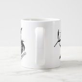 Boogschutter Zodiac Symbool en Teken Grote Koffiekop (Achterkant)