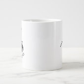 Boogschutter Zodiac Symbool en Teken Grote Koffiekop (Voorkant)