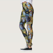 Boogschutter Zodiac teken van de telefoon Leggings (Links)