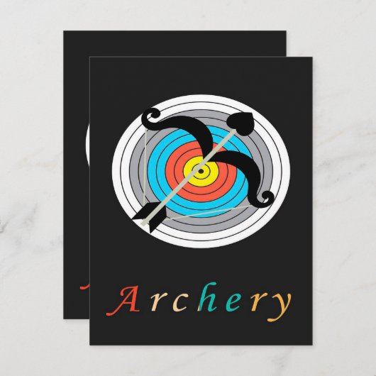 Boogschutterdoek | Sieraad Kamer | Cadeau Verjaard Kaart (Voorkant / Achterkant)