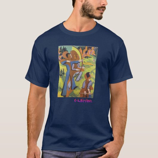 Boogschutters (1935-1937) van Ernst Ludwig Kirchne T-shirt (Voorkant)