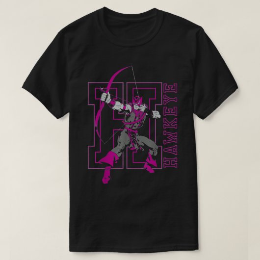Boogschutters Collegiate Classic Retro Stance T-shirt (Design voorkant)