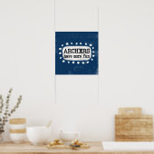 Boogschutters hebben meer plezier Poster muurkunst (Keuken)