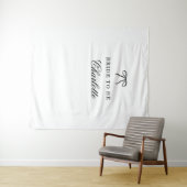 Boogscript Coquette Bruid Wordt Achtergrond Wandkleed (In Situ (horizontaal))