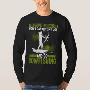 Boogvissen Boogjager Visser Boogschutter Luchtboot T-shirt