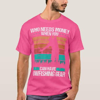 Boogvissen Setup Boog Vissen Reel Visser Pijlen T-shirt