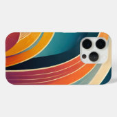 Boogvormen in heldere kleuren Case-Mate iPhone case (Achterkant (horizontaal))