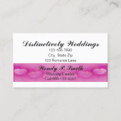 boogvormige hartlijnbalk visitekaartje (Voorkant)