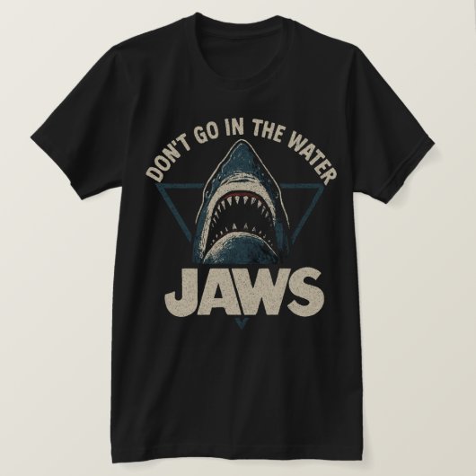 Boogwaarschuwing Jaws T-shirt (Design voorkant)