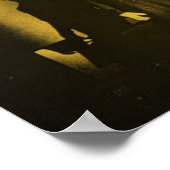 Booh Vampier Geel Horror Nosferatu Poster (Hoek)